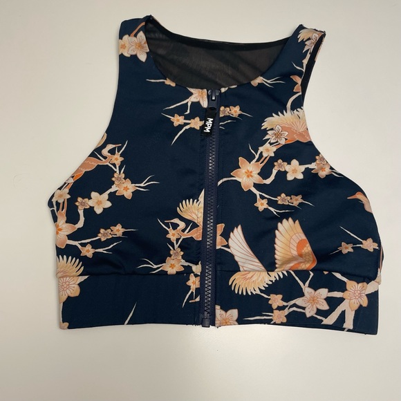 MPM Japanese zcrane Design Zii Down sports Bra S - Picture 1 of 6